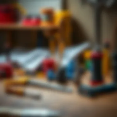 Tools and materials for DIY accessories