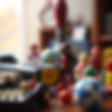 A variety of age-appropriate games