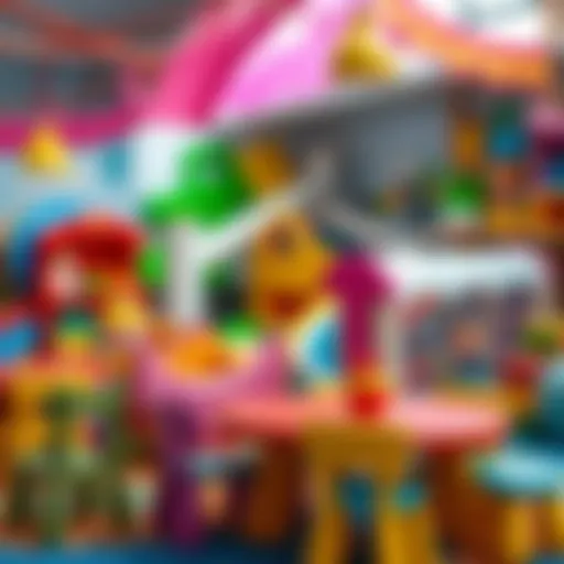 Colorful play area in an Ankara playhouse