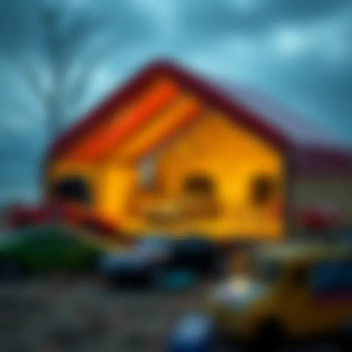 Materials used in constructing a car tent garage