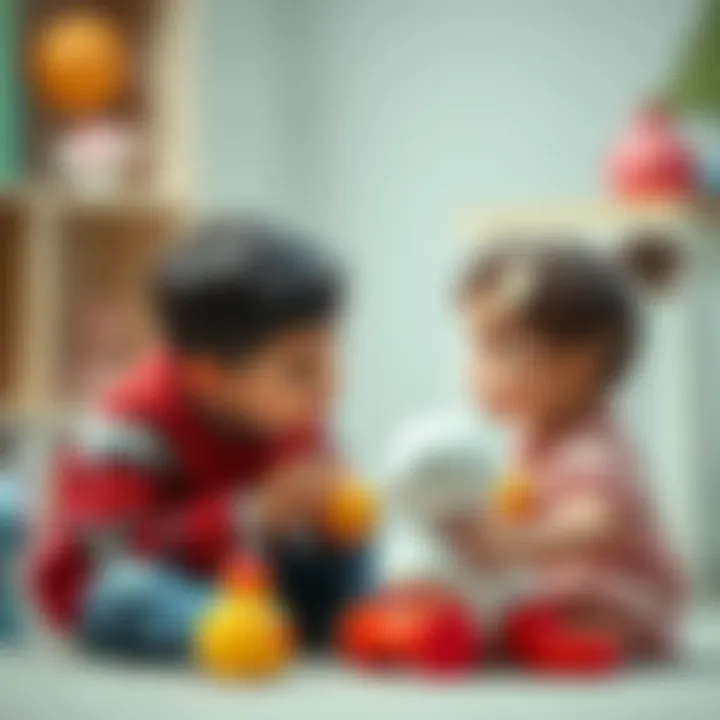 Parents engaging with children using Baby Kutu