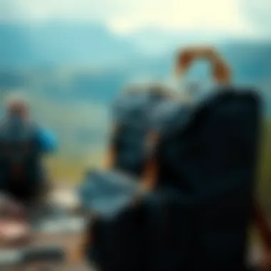 High-quality materials used in backpack construction