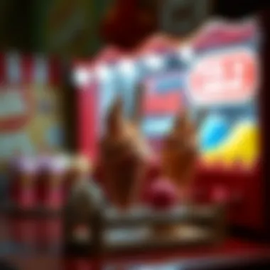 Delightful ice cream varieties inspiring imagination