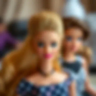 Diverse Barbie hairstyle techniques showcased