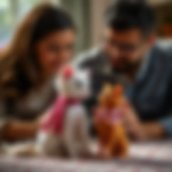 Strengthening Bonds with Barbie Cat Parent engaging with child and Barbie Cat toy