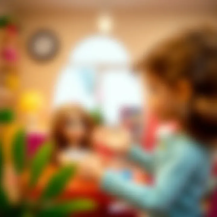 Parental guidance in using Barbie toys for development