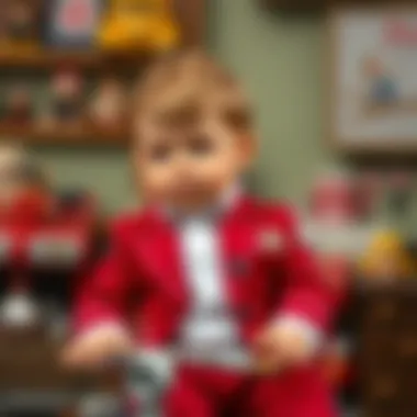 History of baby blazers illustrated with vintage examples