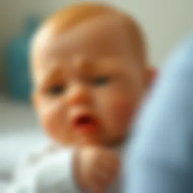 Parent interpreting baby cries