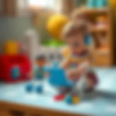 Interactive learning toys for girls