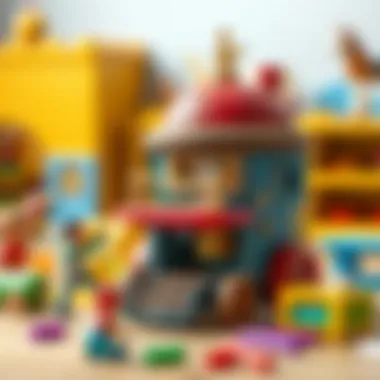 Educational toys and materials promoting creativity