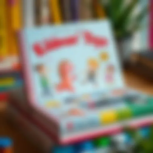 Colorful books for children