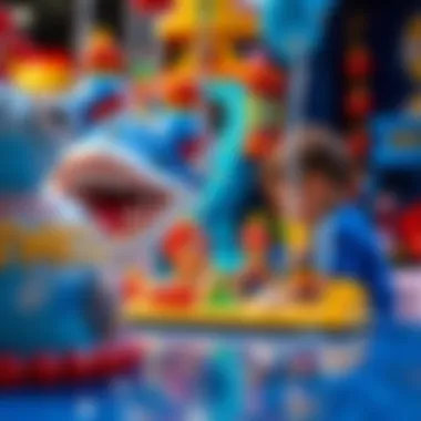 Creative activities for children at Aqua Toy City