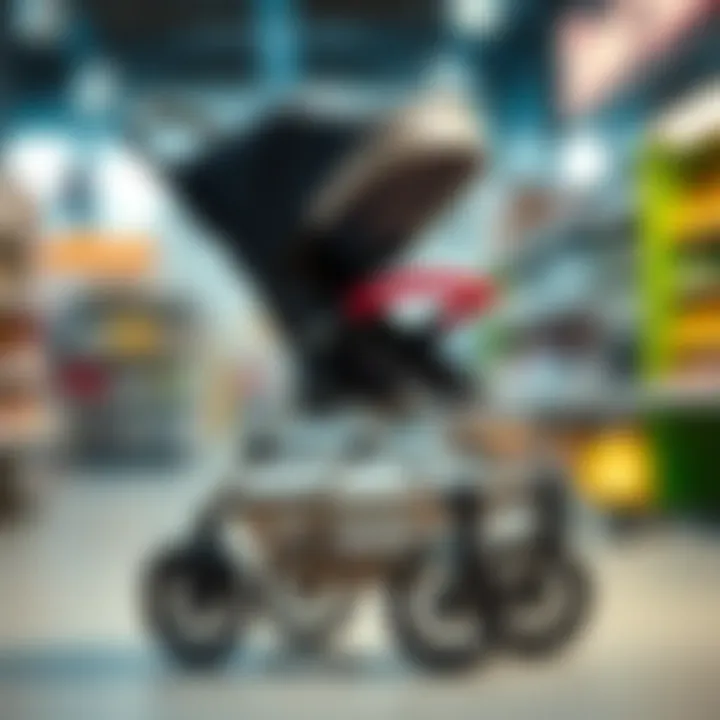 A comparison of various stroller styles and prices