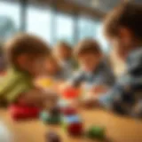 Children engaging in problem-solving activities