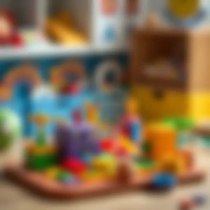 A colorful educational toy set that enhances cognitive skills in children.