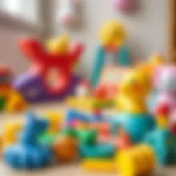 Colorful educational toys for children