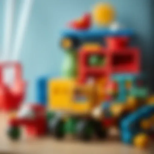 Vibrant toys enhancing children's learning