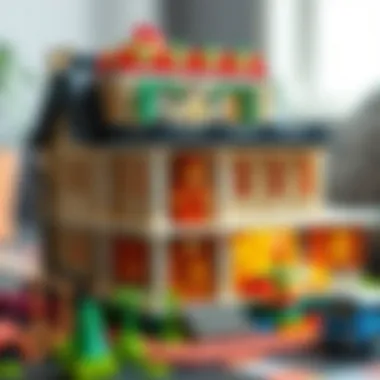 Creative building toy for imaginative play