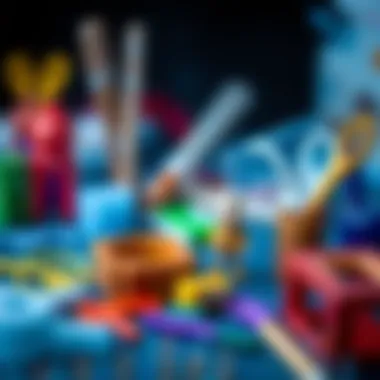 Creative materials for craft projects