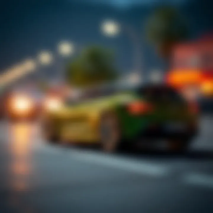 Creative play scenarios with electric cars enhancing development