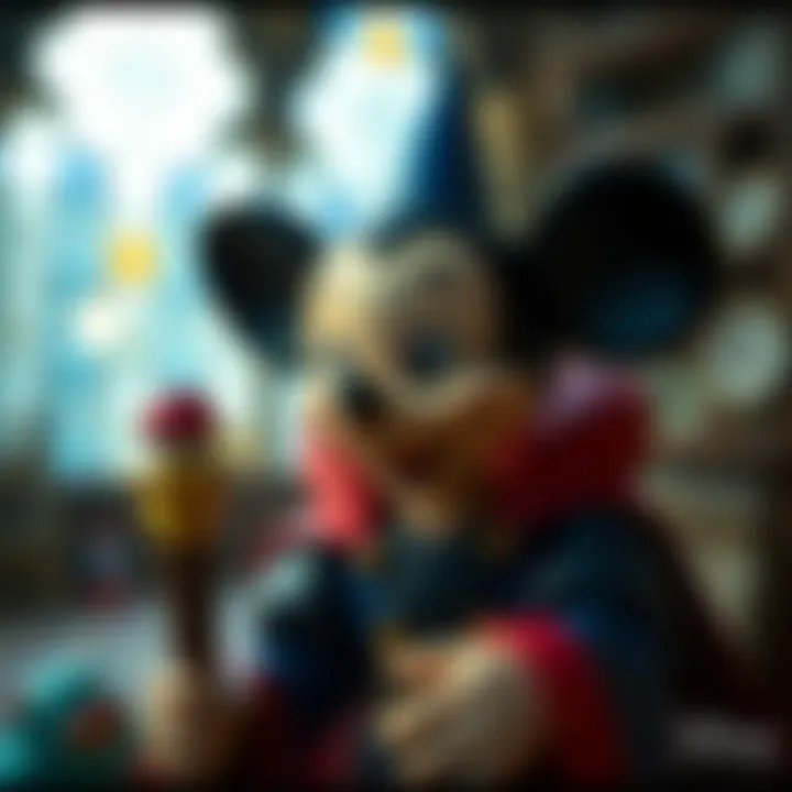 Iconic Disney character representation