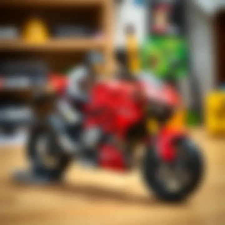 Creative LEGO building experience inspired by Ducati