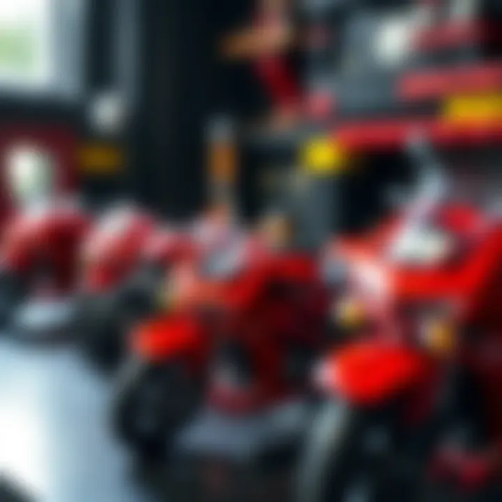 Showcase of Ducati LEGO sets and their features