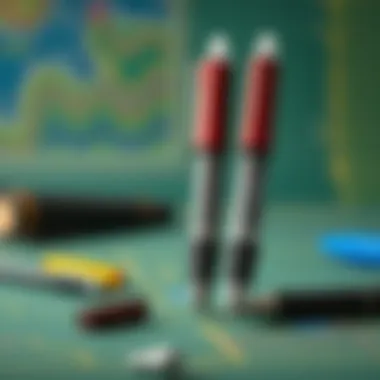 Educational benefits of galaxy pens illustrated with creative designs