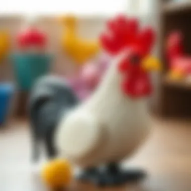 Educational benefits of rooster toys in child development