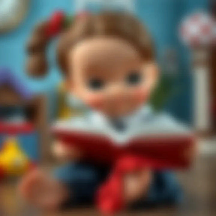 Educational benefits of toy dolls illustrated through interactive play