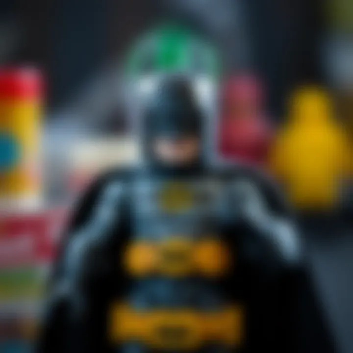 Educational tools featuring Batman design