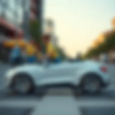 Electric car for boys promoting physical activity