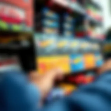 A collector organizing their extensive Hot Wheels collection