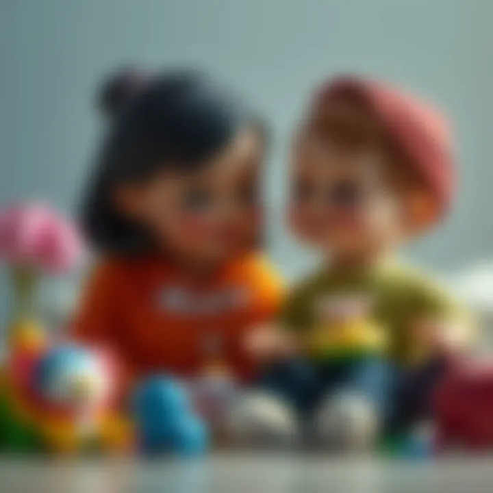 Parent and child enjoying quiet time