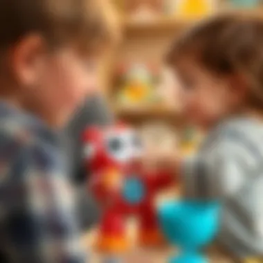 Child engaging with BeatBo toy