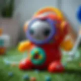 Colorful BeatBo toy with dancing features