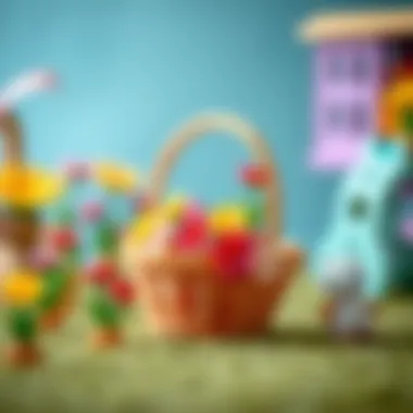 Benefits of Flower Basket Toys Infographic on benefits of flower basket toys for child development