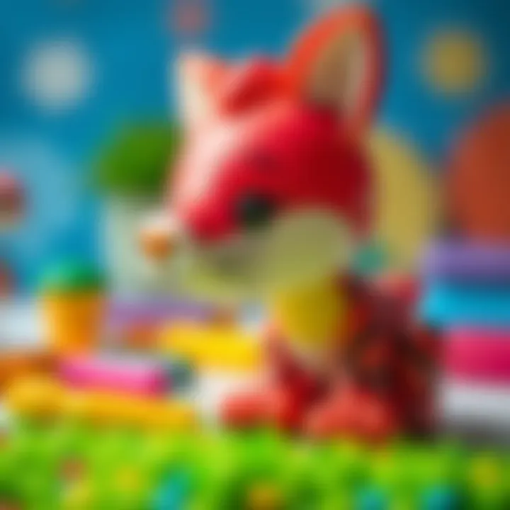 Creative techniques in animal coloring activities