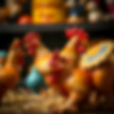 Historical evolution of rooster toys in children's games