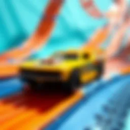 Hot Wheels Wild Launchers Series showcasing vibrant tracks