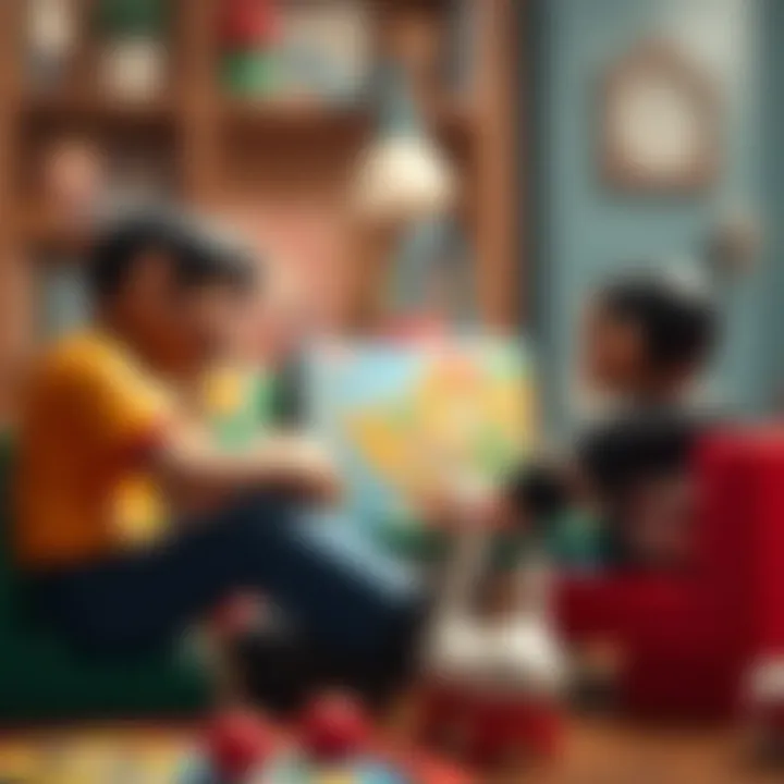 Interactive games promoting social skills