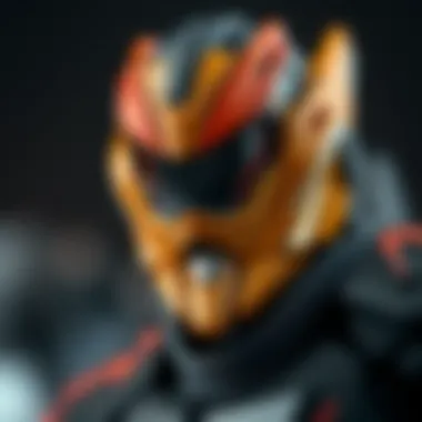 Close-up view of Jackson Storm's unique design features, highlighting aerodynamic elements and color scheme.