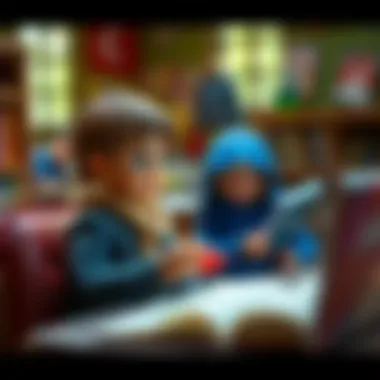 Engaging content for children in Kral Şakir