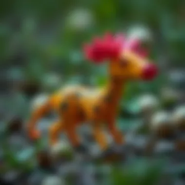 An educational toy inspired by tailless animals