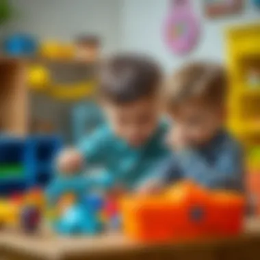 Children learning through fun activities