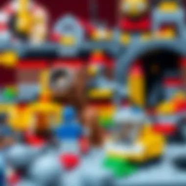 Variety of LEGO constructions showcasing versatility
