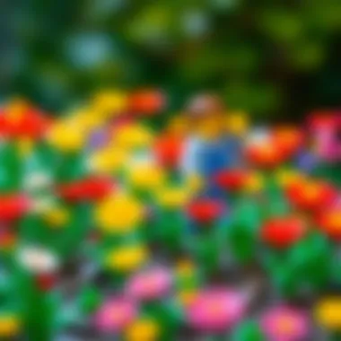Educational benefits of Lego flower activities