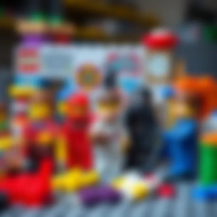 Variety of Lego sets for different age groups