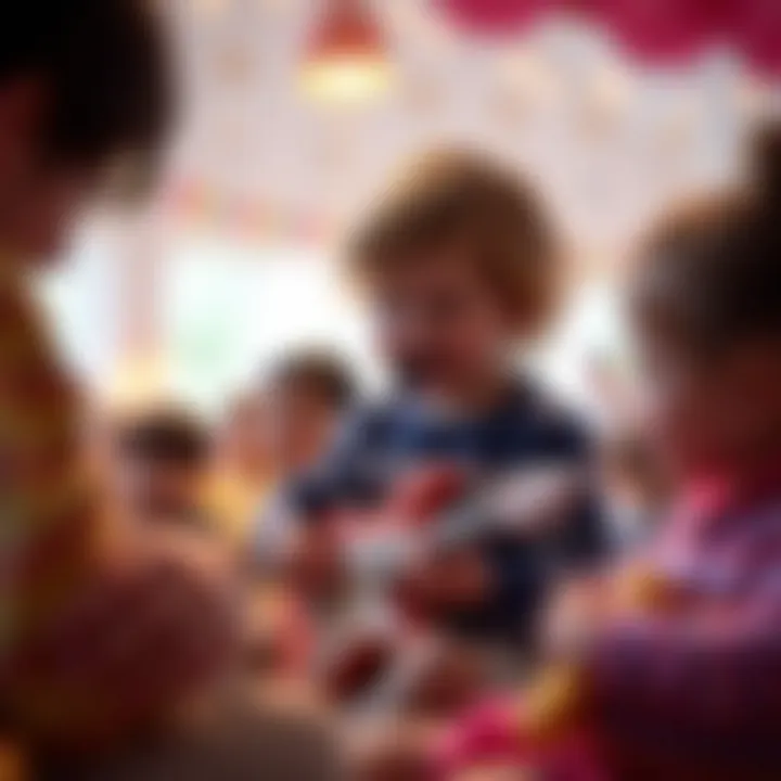 Children enjoying an interactive music session