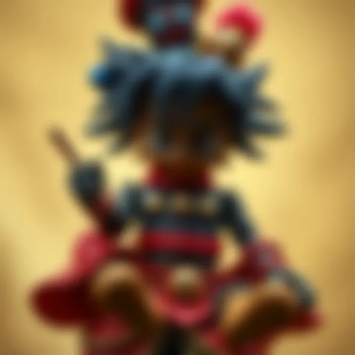 Artistic creations made with mala kalem